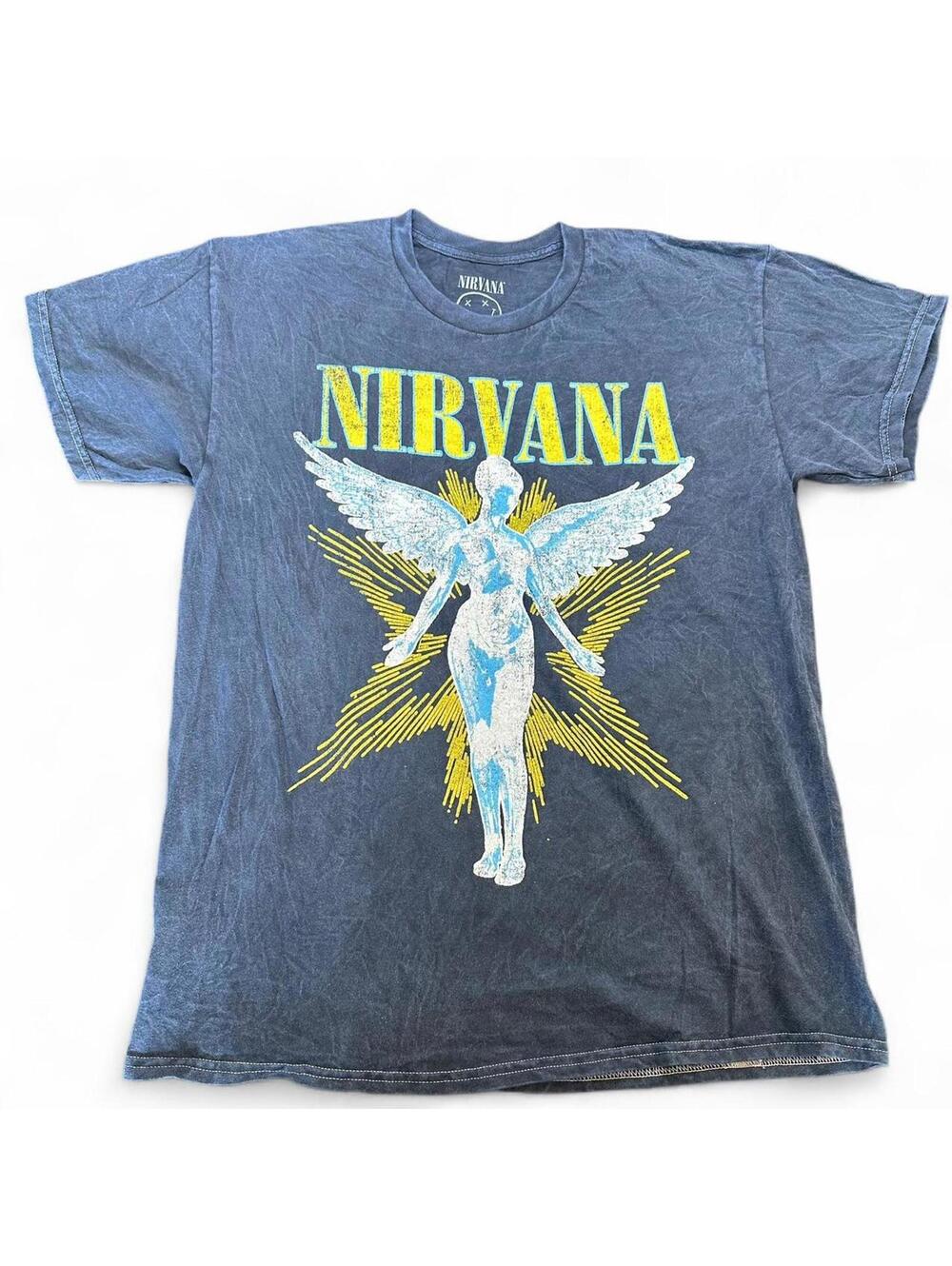 Nirvana In Utero Live '93 Tour T-Shirt Size Large
